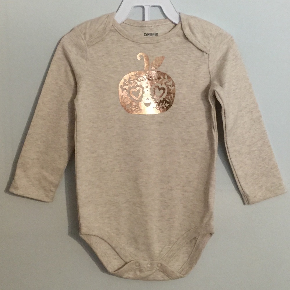 Gymboree Pumpkin Onesie